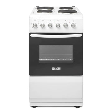 Haden HES050W 50cm Solid plate electric cooker - white
