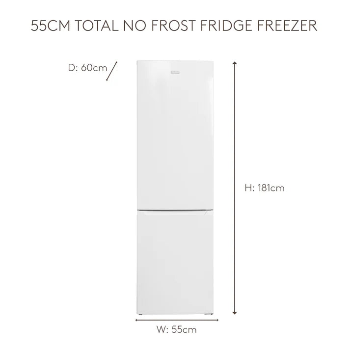 Haden HFF253W Total No Frost 60/40 Fridge Freezer - White