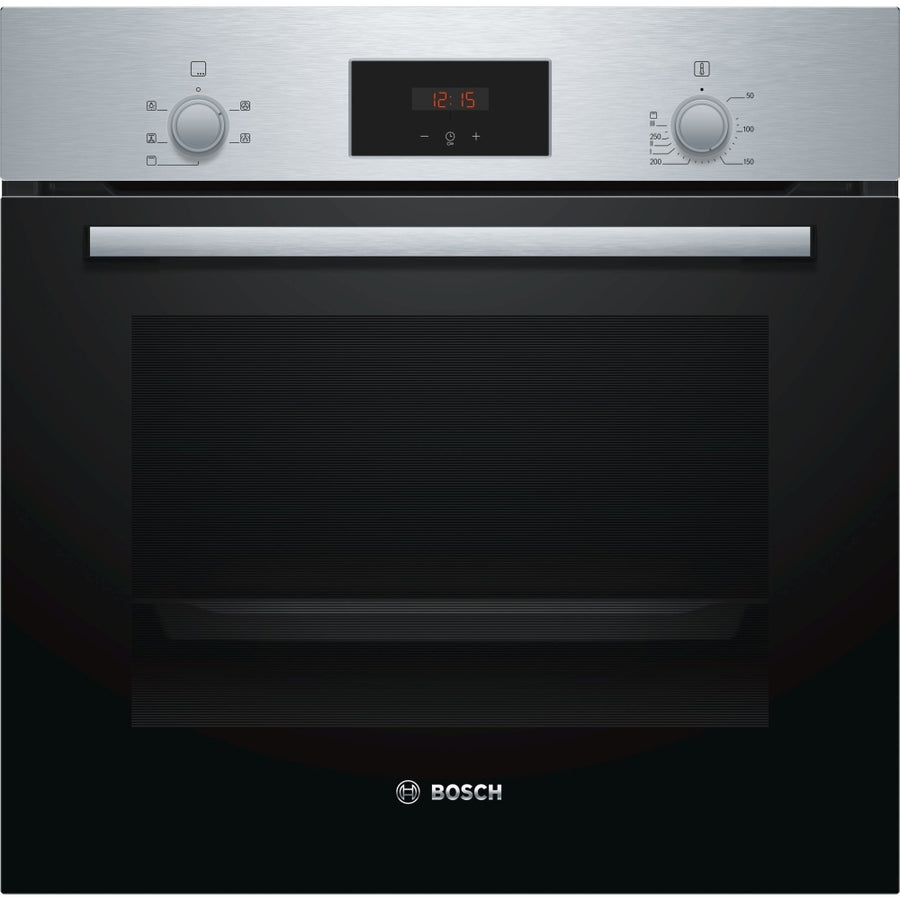 Bosch HHF113BR0B Serie 2 Built In Electric Single Oven - Stainless Steel