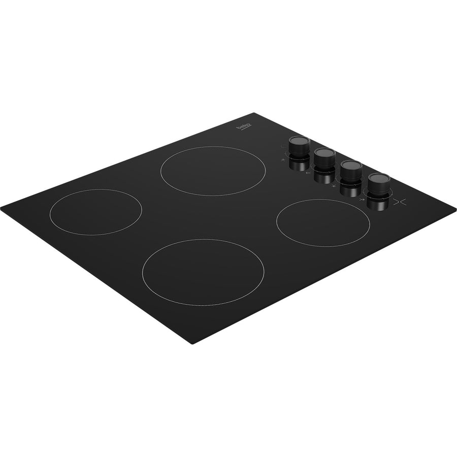 Beko HIC64102 60cm Ceramic Hob with Knobs