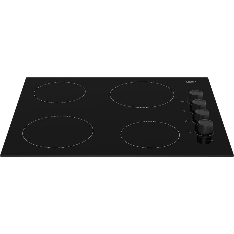 Beko HIC64102 60cm Ceramic Hob with Knobs