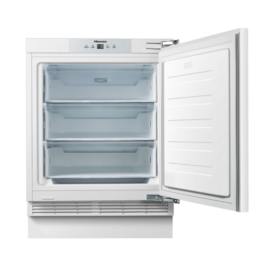 FUV124D4AW1 undercounter hisense freezer 