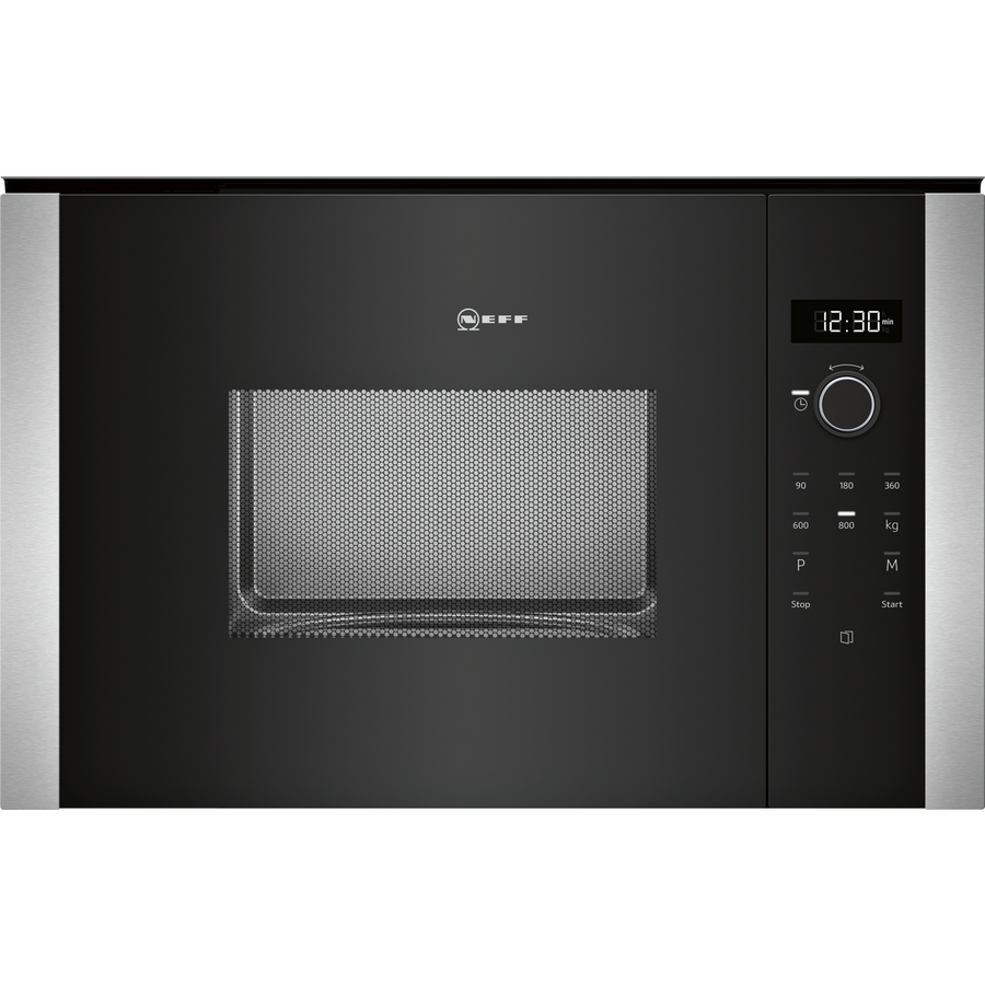 NEFF N50 HLAWD23N0B Built-in Solo Microwave - Black