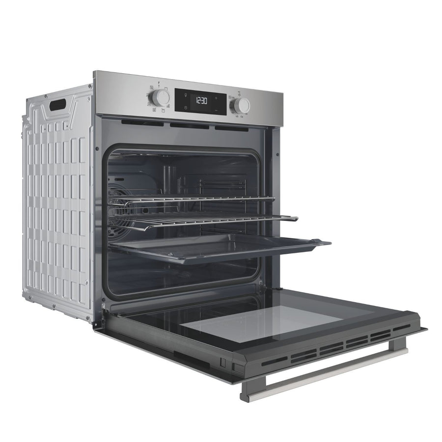 Hotpoint HO255HXUK Multifunction Single Oven - Stainless Steel