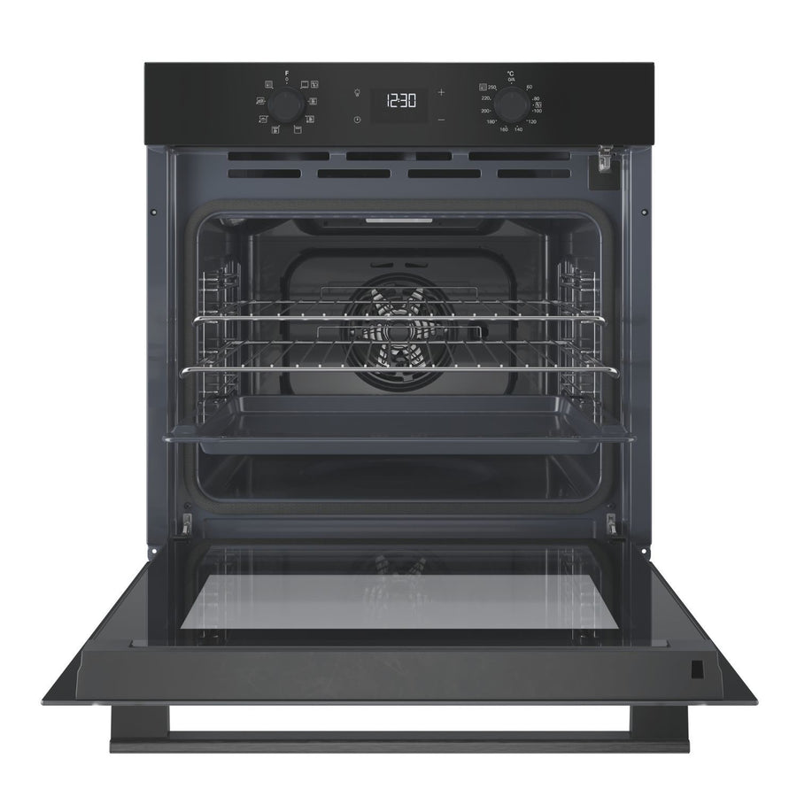 Hotpoint HO475PBUK Pyrolytic cleaning Single Oven - Black