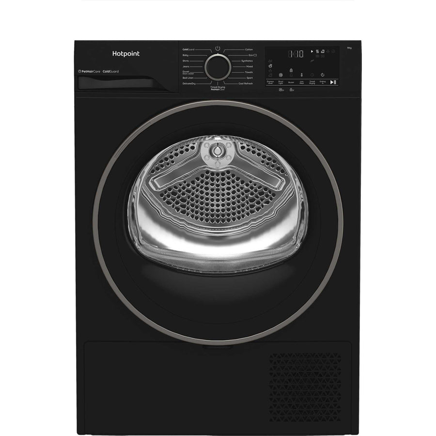 Hotpoint CHD93MBBUK 9kg Heat Pump Tumble Dryer - Black