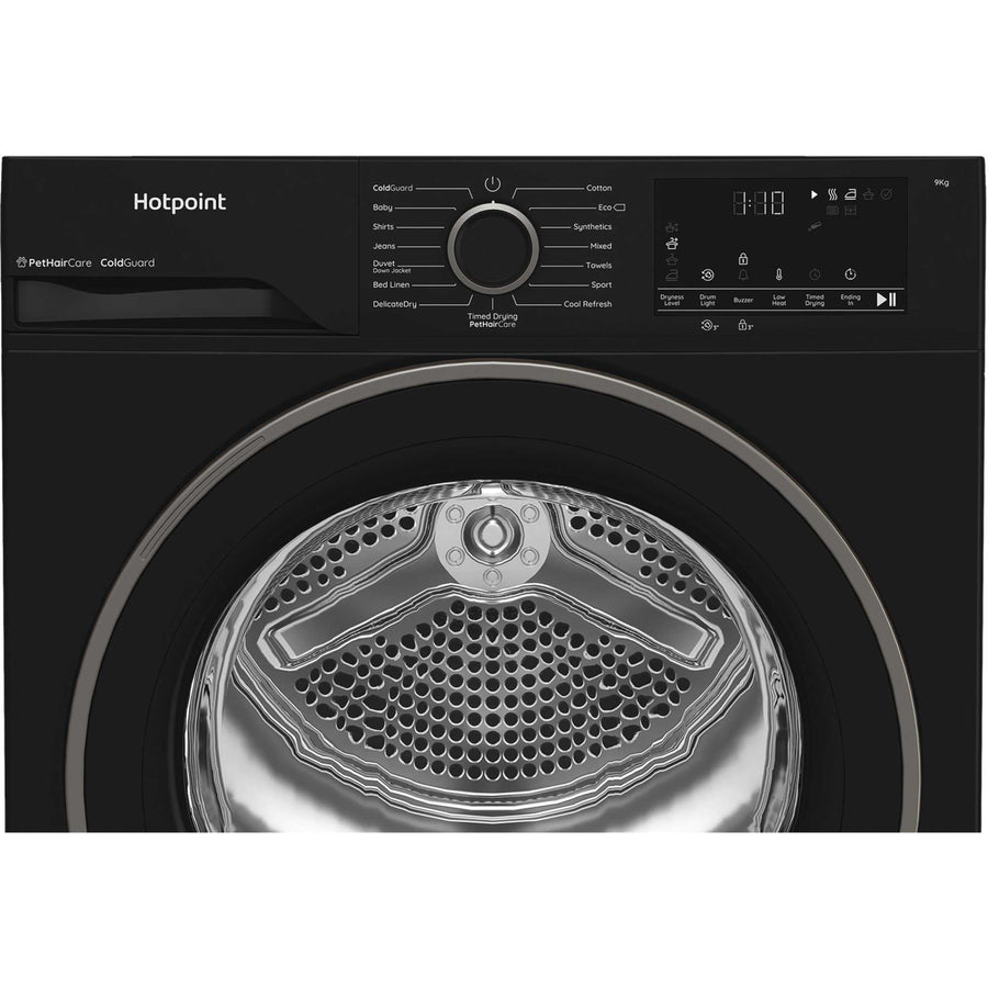 Hotpoint CHD93MBBUK 9kg Heat Pump Tumble Dryer - Black