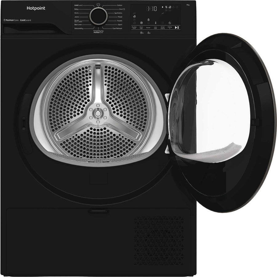 Hotpoint CHD93MBBUK 9kg Heat Pump Tumble Dryer - Black
