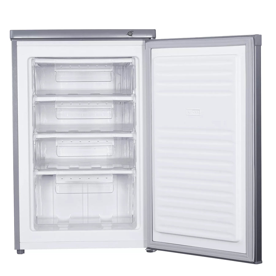 Haden HZ184IX 55cm Wide Freestanding Undercounter Freezer - Inox