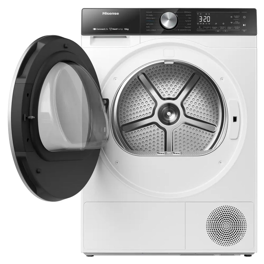 Hisense DH5S102BW 10kg Heat Pump Condenser Tumble Dryer - White [Free 5-year parts & labour guarantee]