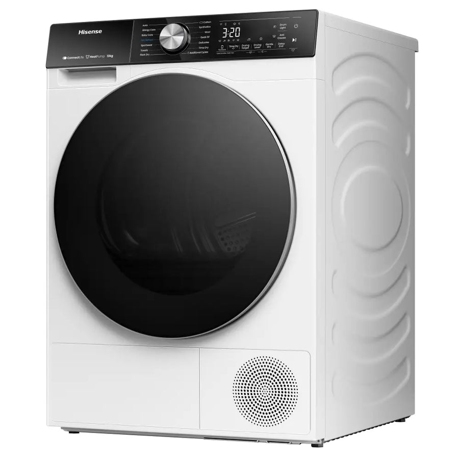 Hisense DH5S102BW 10kg Heat Pump Condenser Tumble Dryer - White [Free 5-year parts & labour guarantee]
