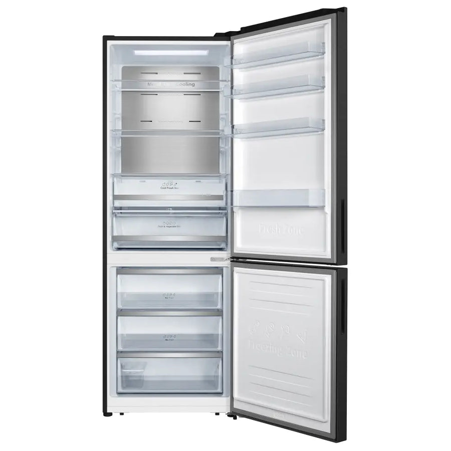 Hisense RB645N4BFE 70cm Total No Frost 60/40 Fridge Freezer - Black
