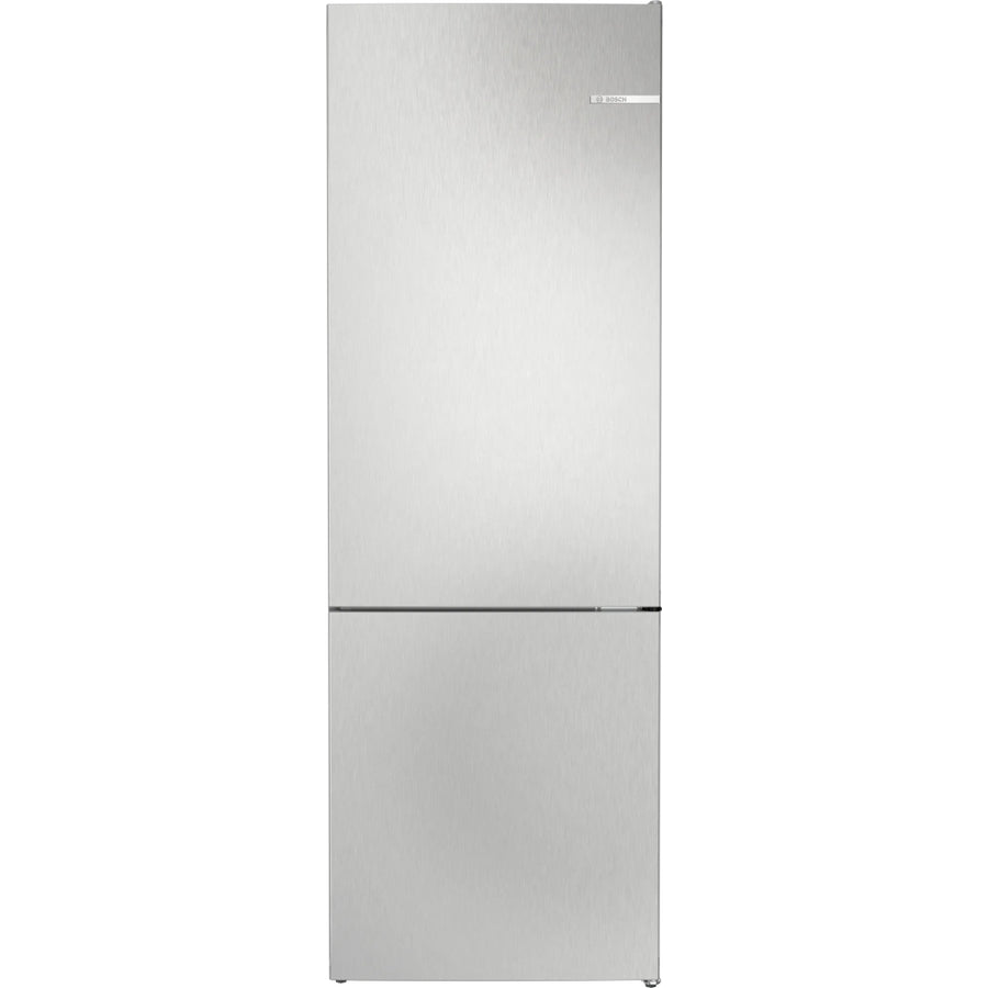 BOSCH Series 4 KGN492LDFG 70/30 Frost Free Fridge Freezer - Stainless Steel Look [Free 5-year parts & labour guarantee]