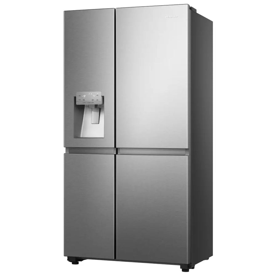 Hisense RS818N4IIE Plumbed Ice&Water American Fridge Freezer - Premium stainless steel [LAST ONE]