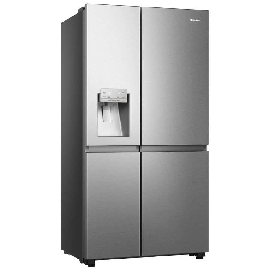 Hisense RS818N4IIE Plumbed Ice&Water American Fridge Freezer - Premium stainless steel [LAST ONE]