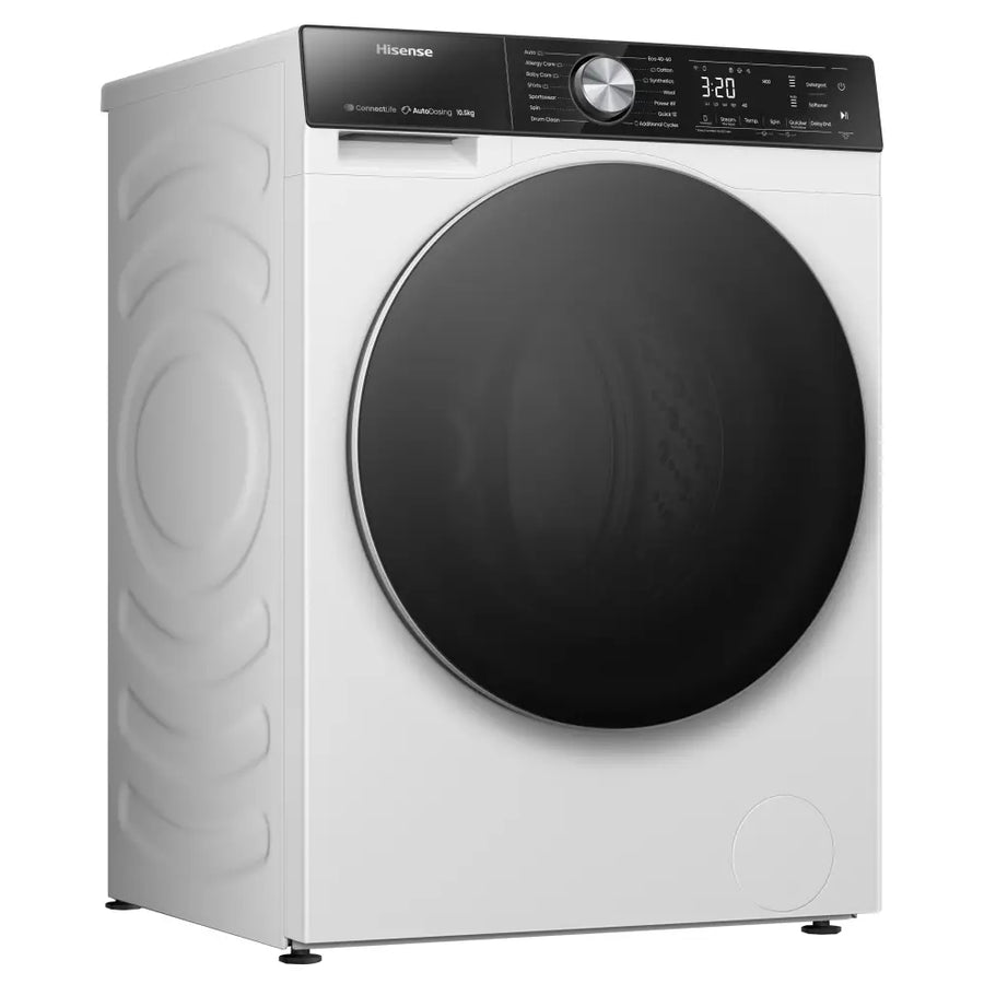 Hisense WF5S1045BW Auto Dosing 10.5kg 1400 Spin Washing Machine