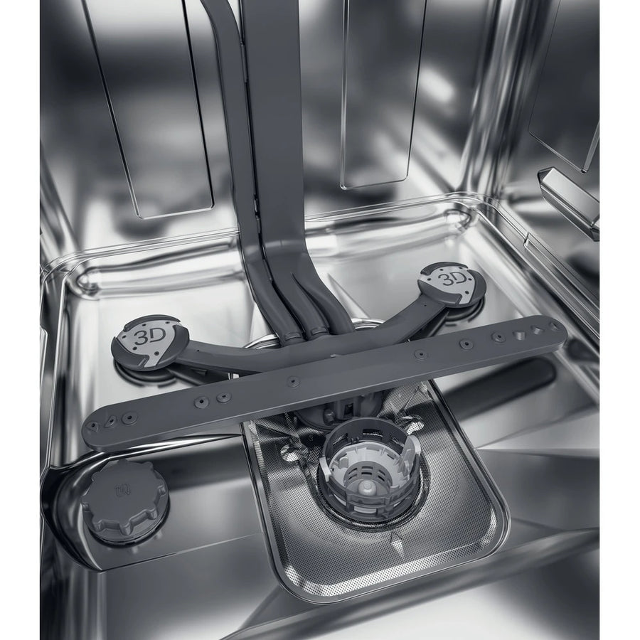 Hotpoint H8IHP42L Hydrofroce 14 place setting Fully Integrated Dishwasher [top cutlery rack]