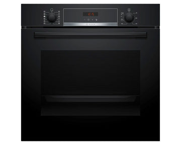 Bosch HQA574BB3B Series 4 Steam Pyrolytic cleaning built-in single oven - stainless steel [Free 5-year parts & labour guarantee]
