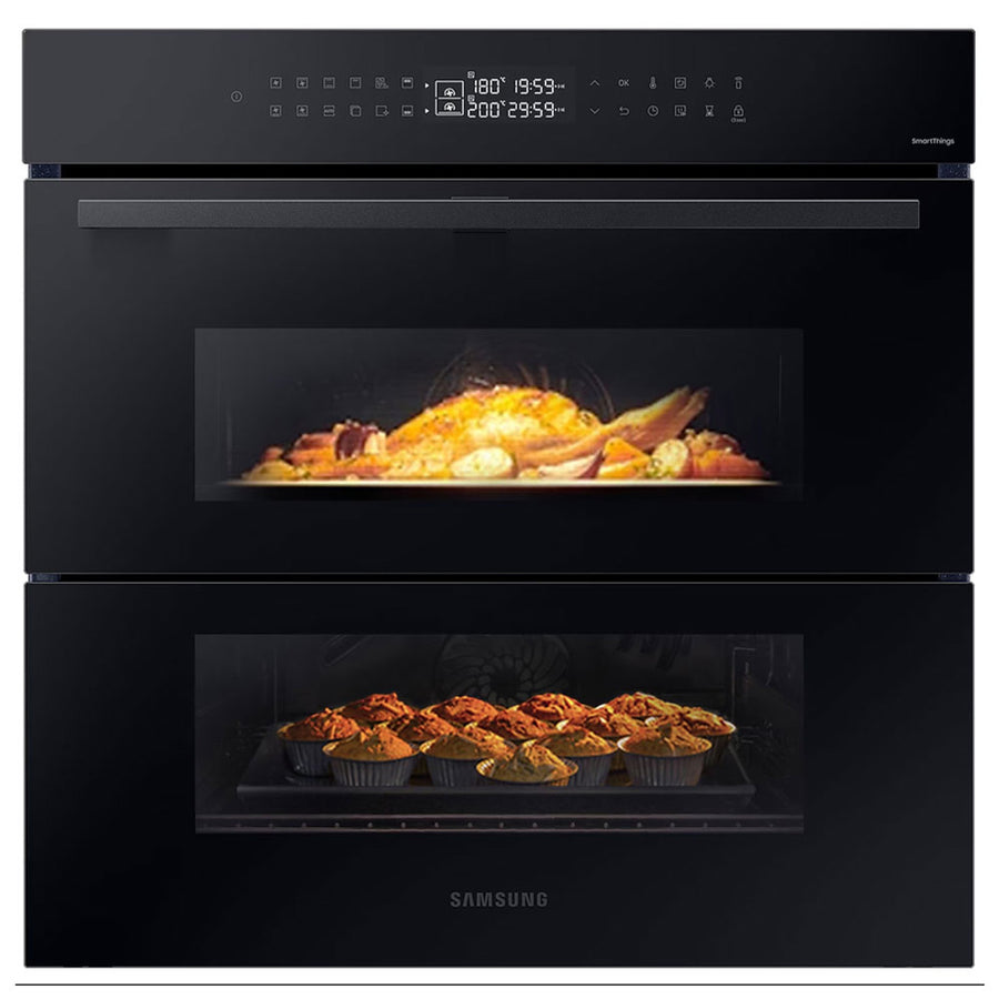 Samsung NV7B4355VAK Series 4 Dual Cook Flex built-in single Oven - Black [LAST ONE]