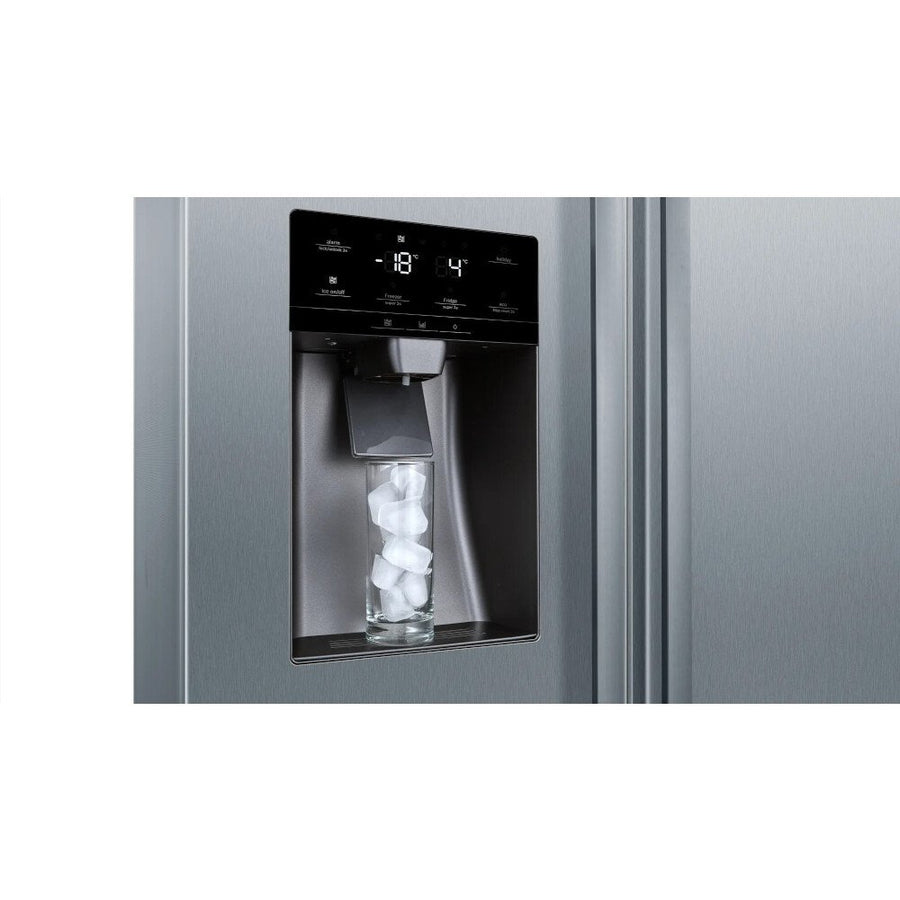 Bosch KAD93AIERG Series 6 American Fridge Freezer With Plumbed Ice & Water - Stainless Steel