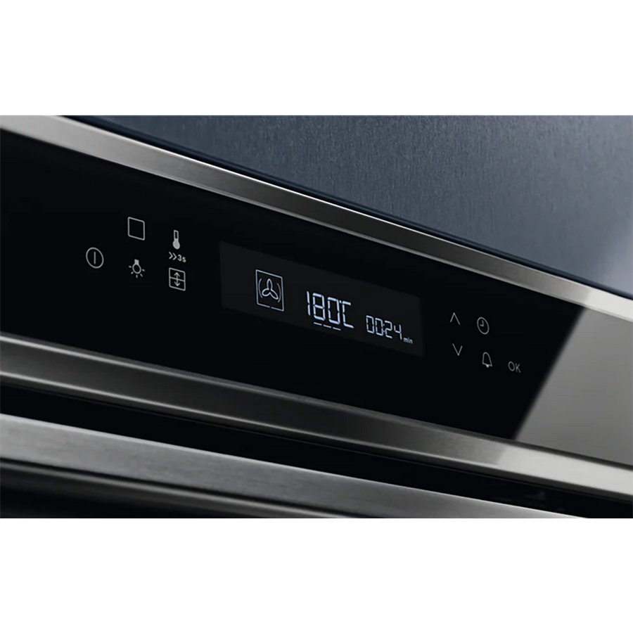 Electrolux KDFCC00X Built-In Twin Fan Double Oven With Catalytic Cleaning - Stainless Steel