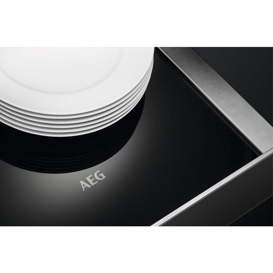 AEG KDK911424T 14cm Matt Black Warming Drawer