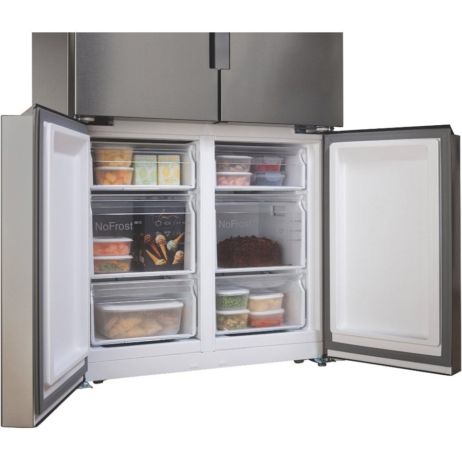 Bosch KFN96VPEAG Series 4 Total No Frost French door Fridge Freezer - Brushed steel anti-fingerprint