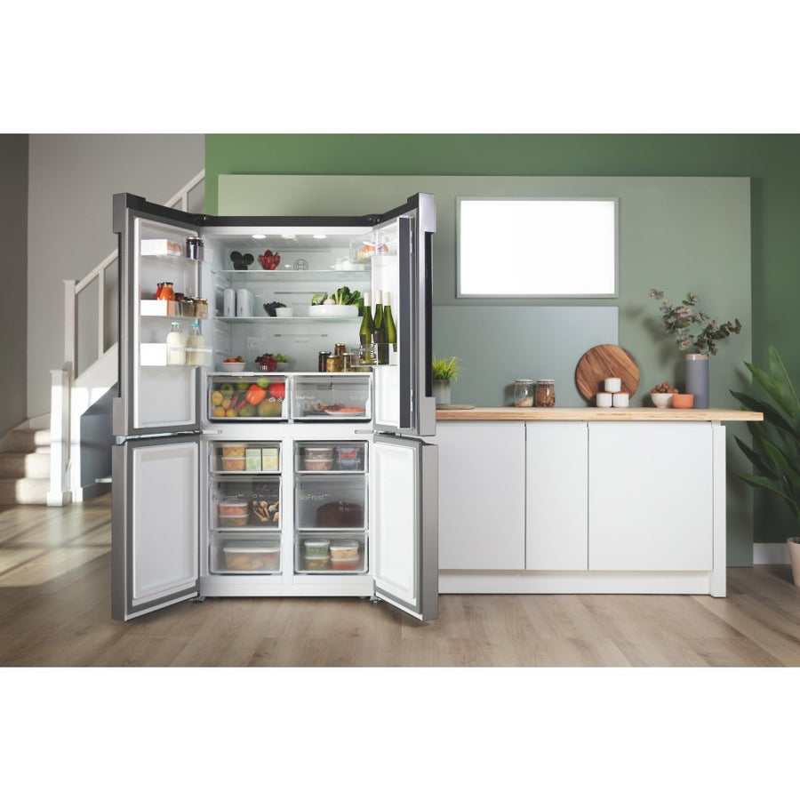 Bosch KFN96VPEAG Series 4 Total No Frost French door Fridge Freezer - Brushed steel anti-fingerprint