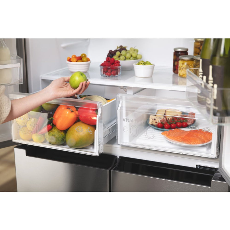 Bosch KFN96VPEAG Series 4 Total No Frost French door Fridge Freezer - Brushed steel anti-fingerprint