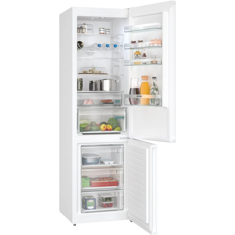 Siemens KG39NXWDFG iQ300 white fridge freezer. Shop Basil Knipe Electrics for Siemens Refrigeration 