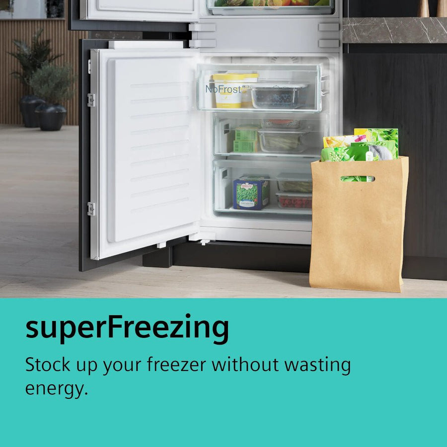 Siemens KG39NXWDFG iQ300 Total No Frost Fridge Freezer - white [Free 5-year parts & labour guarantee]