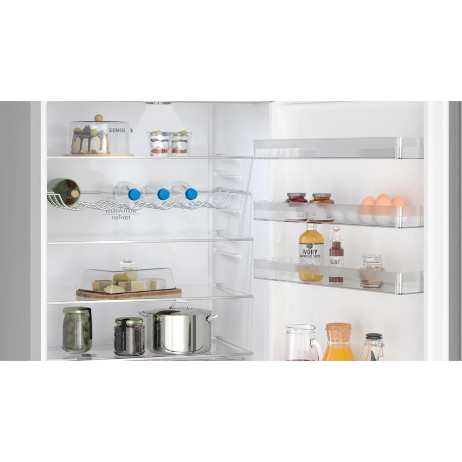 Siemens KG49NXIDF iQ300 70/30 Fridge Freezer - Stainless Steel [Free 5-year parts & labour guarantee]