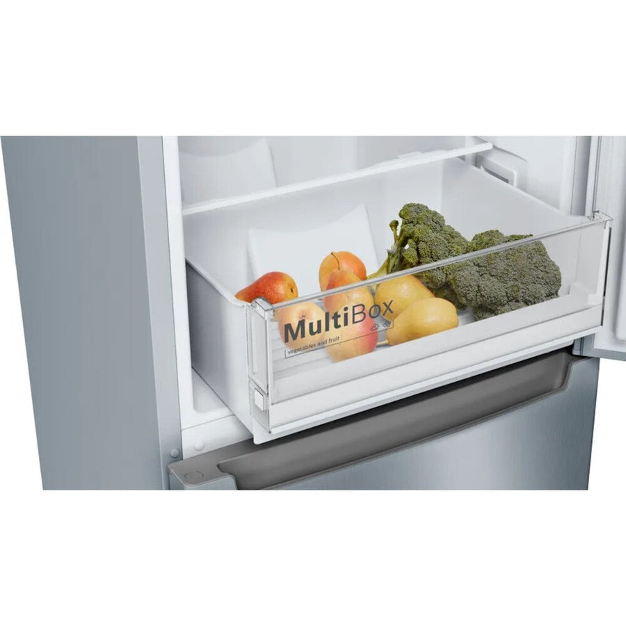 Bosch Series 2 KGN33NLEBG 60/40 Fridge Freezer - Steel