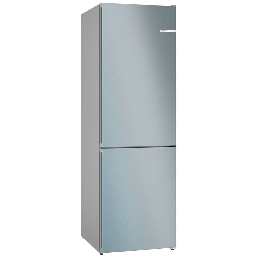 BOSCH Series 4 KGN362LDFG 70/30 Frost Free Fridge Freezer - Stainless steel look [Free 5-year parts & labour guarantee] LAST ONE