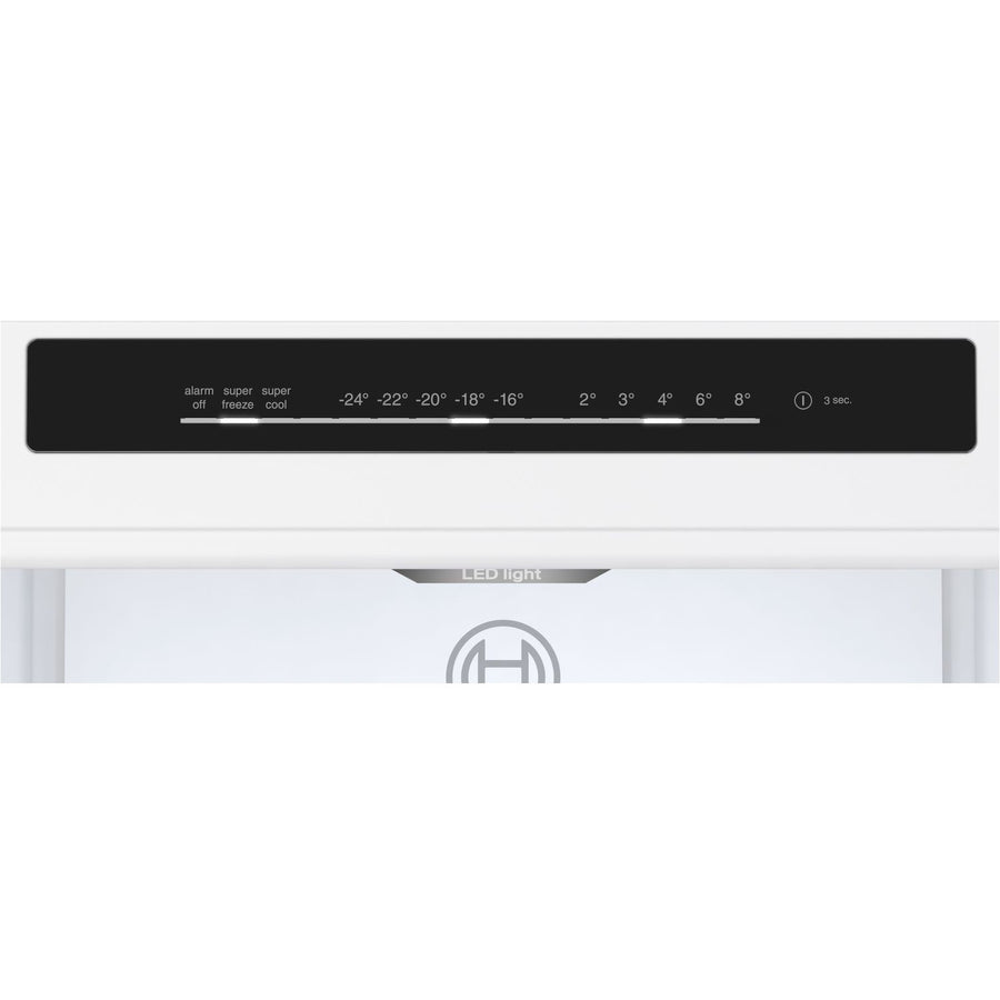 BOSCH Series 4 KGN362LDFG 70/30 Frost Free Fridge Freezer - Stainless steel look [Free 5-year parts & labour guarantee] LAST ONE