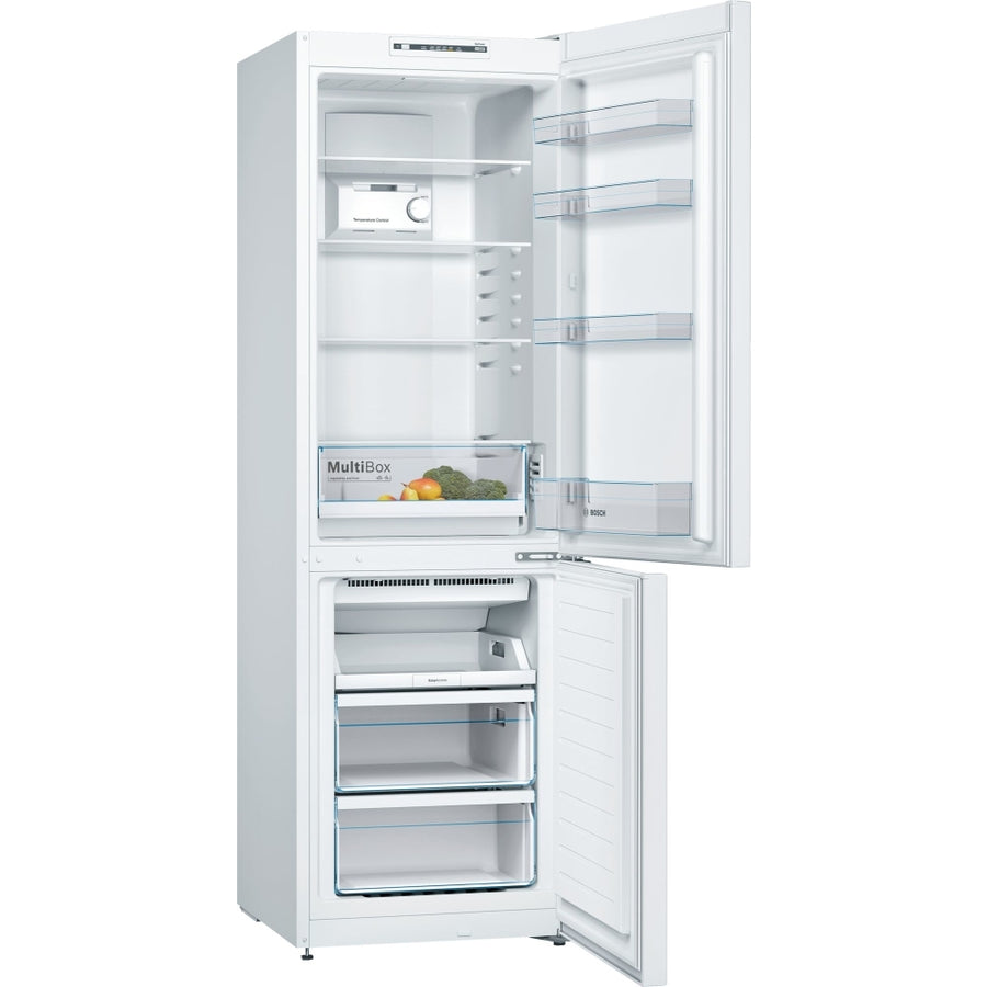 Bosch KGN36NWEAG Series 2 60/40 fridge freezer - White [Free 5-years parts & labour guarantee]