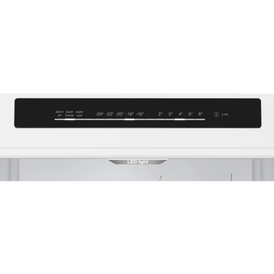 BOSCH Series 4 KGN392LBFG 70/30 Frost Free Fridge Freezer - Silver [Free 5-year parts & labour guarantee]