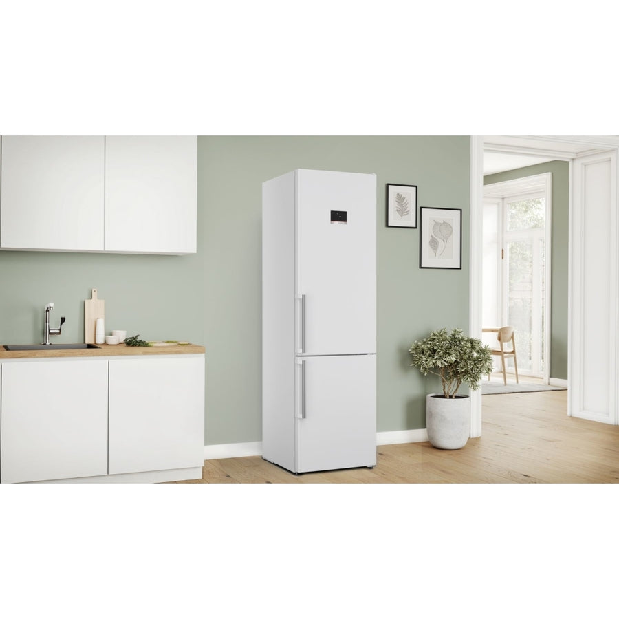 BOSCH Series 6 KGN39AWCTG 70/30 Frost Free Fridge Freezer - White [Free 5-year parts & labour guarantee]