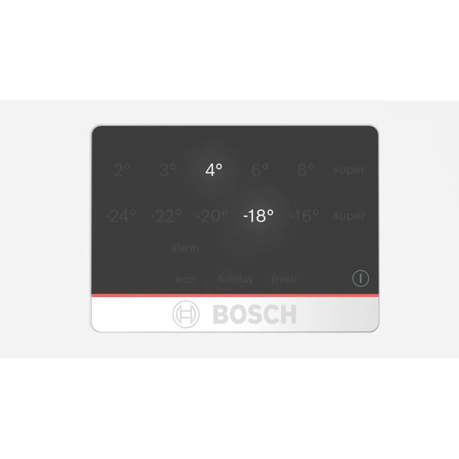 BOSCH Series 6 KGN39AWCTG 70/30 Frost Free Fridge Freezer - White [Free 5-year parts & labour guarantee]
