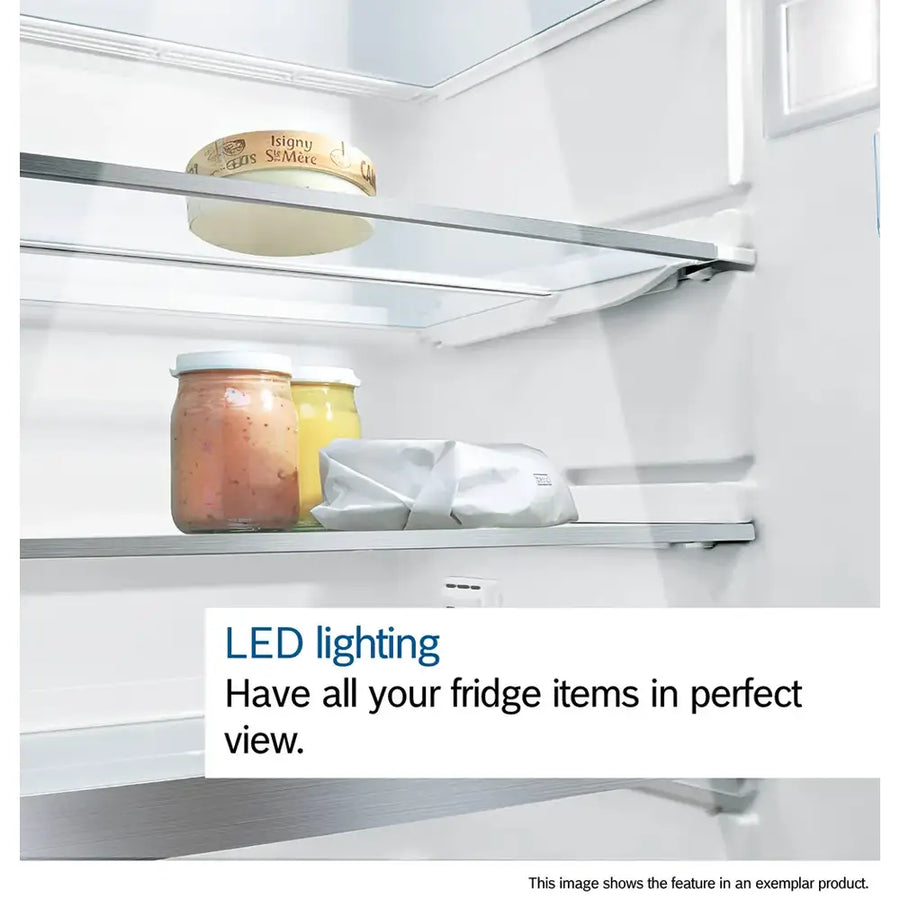 BOSCH Series 6 KGN39OCAFG 70/30 Frost Free Fridge Freezer - Cast Iron [Free 5-year parts & labour guarantee]
