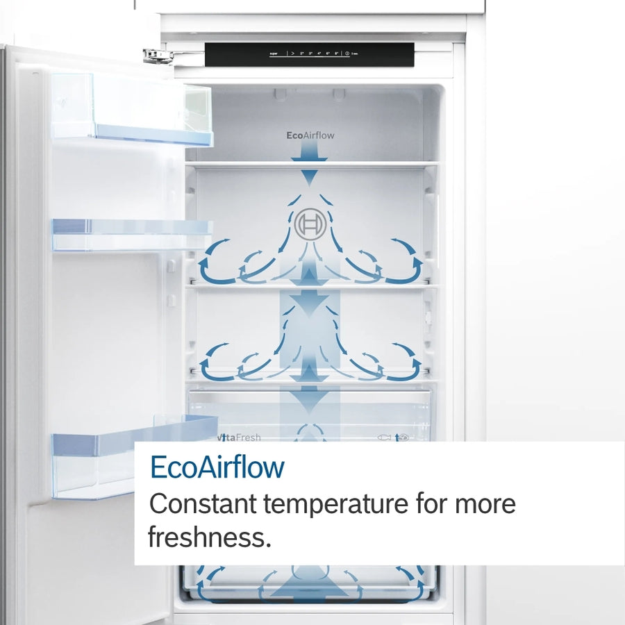 Bosch KIN86NFE0G Series 2 60/40 frost free fridge freezer [Free 5-year parts & labour guarantee]