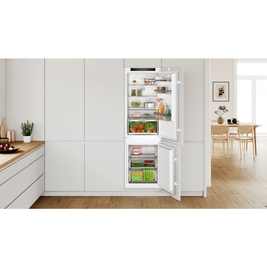 Bosch KIN86VSE0G 60/40 Built-In Fridge Freezer [Sliding hinge] - [Free 5-Year Parts & Labour Guarantee]