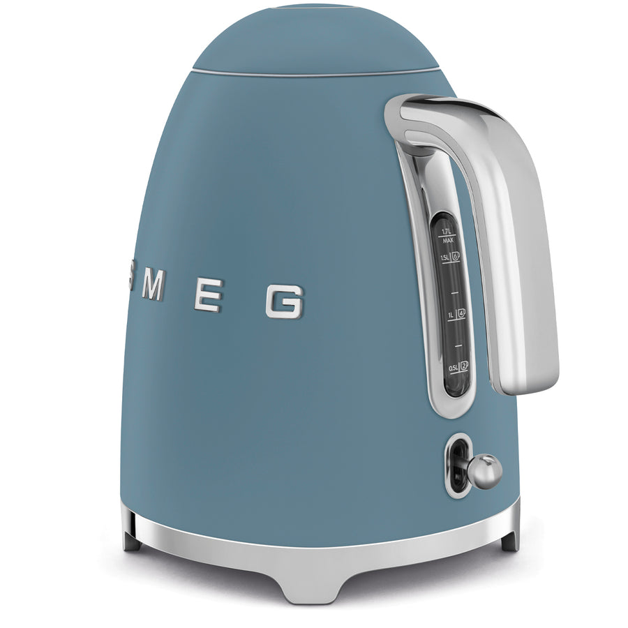 Smeg KLF03SBMUK 50's stlye kettle - Matte Storm Blue