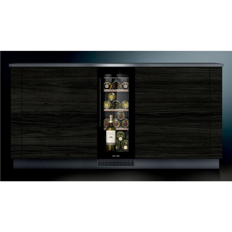 Siemens KU20WVHF0G iQ500 30cm Built-in wine cooler [contact store for pricing]
