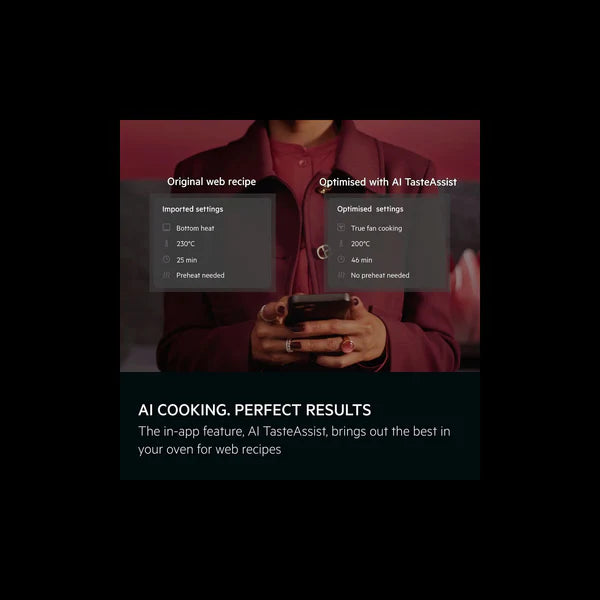 AEG NBE7P731AT 7000 MealAssist Pyrolytic Single Oven - Matt Black