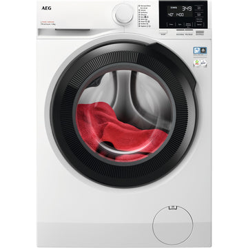 AEG LFR71844B ProSteam® 8kg Washing Machine [Free 5-year parts & labour guarantee]