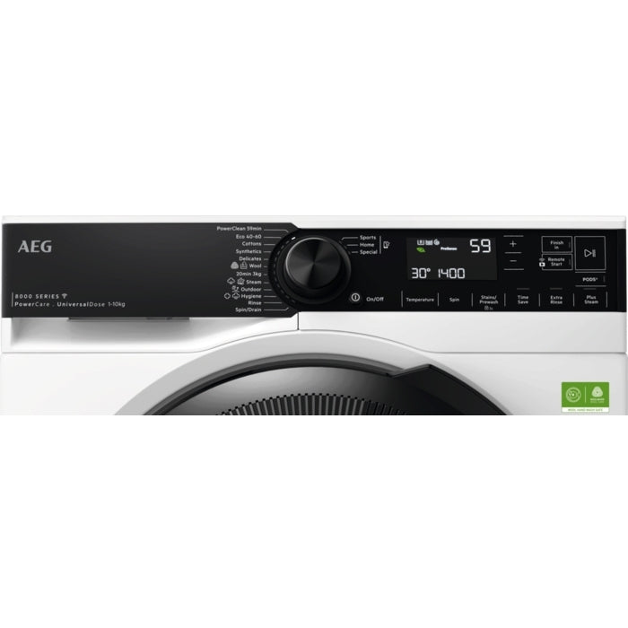 AEG PowerCare 8000 LFSR84146UD 10kg 1400rpm Washing Machine - White