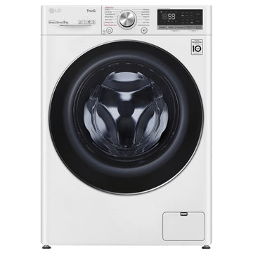 LG F4V709WTSE AI DD™️ TurboWash™ 9kg 1400RPM Washing Machine - White - [Free 5 year parts & labour warranty]