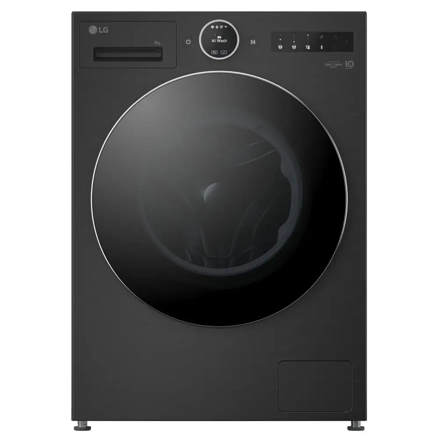 LG F4X9009TBC 9kg 1400rpm AI DD™ Washing Machine - Black