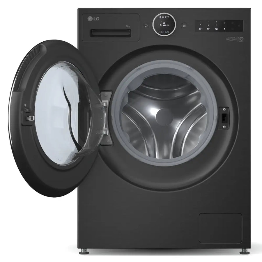 LG F4X9009TBC 9kg 1400rpm AI DD™ Washing Machine - Black